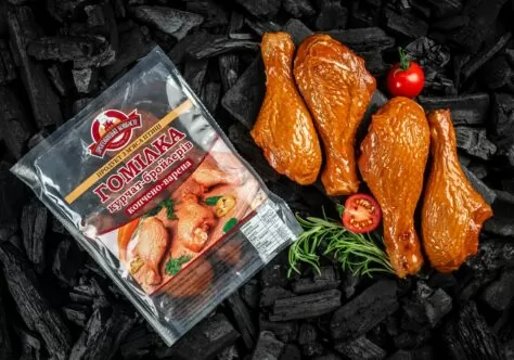 Гомілка курчат-бройлерів копчено-варена