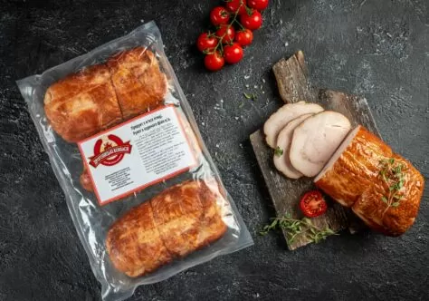Продукт з м’яса птиці. Рулет з курячого філе копчено-варений