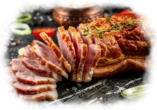 Продукт з м'яса свинини