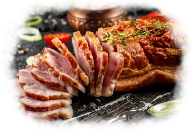 Продукт з м'яса свинини